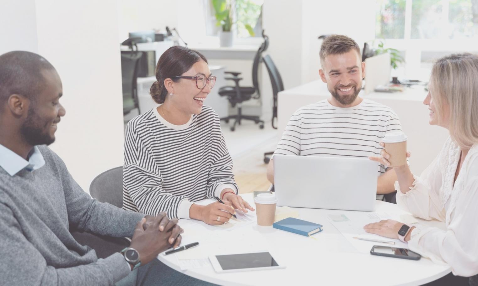 Sesión de formación financiera en acción
